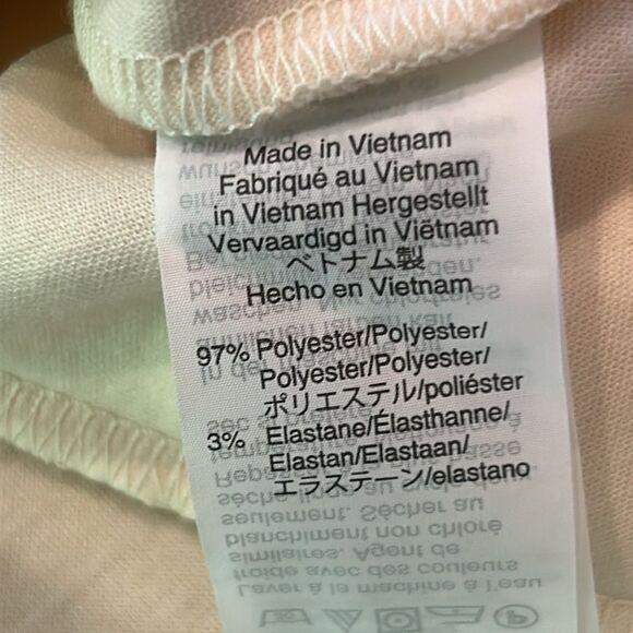 Madewell white cross front cropped top size small - Picture 8 of 8